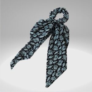 Animal print scrunchies